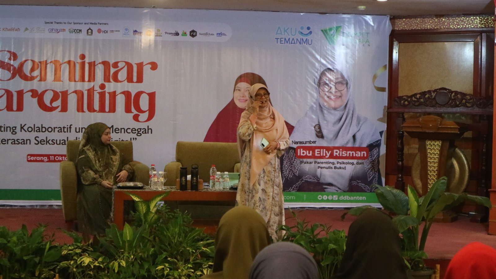 Ajak Orang Tua Waspada Kekerasan Seksual Anak di Era Digital, Dompet Dhuafa Banten dan Rumah Konseling Aku Temanmu Gelar Seminar Parenting Bersama Elly Risman